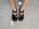 啄木鳥(niǎo)瑪麗珍洋氣外出包頭涼鞋女2025夏季新款百搭時(shí)尚厚底配裙子羅馬鞋 黑色 36 曬單實(shí)拍圖