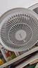 美的（Midea）【暴風(fēng)循環(huán)】空氣循環(huán)扇大風(fēng)量搖頭電風(fēng)扇家用臺式落地扇輕音臥室節能小風(fēng)扇柔風(fēng)輕羽扇 FGA24TQ 曬單實(shí)拍圖