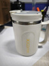 美廚（maxcook）水杯馬克杯 304不銹鋼保溫咖啡杯子帶蓋辦公室沖飲泡茶500ml配勺 曬單實拍圖
