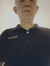 冰絲保羅有領(lǐng)男士短袖T恤夏季潮流翻領(lǐng)子襯衫領(lǐng)POLO衫半袖上衣服 潮社坊-R23黑色 (冰絲涼感) L （建議100-125斤以內(nèi)） 曬單實(shí)拍圖