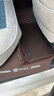 豐田卡羅拉漢蘭達凱美瑞雷凌致炫RAV4榮放威馳FS專(zhuān)用雙層大全包圍汽車(chē)腳墊包門(mén)檻包門(mén)邊 雙層-咖色+咖色絲圈（全車(chē)5座） 曬單實(shí)拍圖