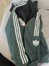 adidas經(jīng)典寬松運(yùn)動夾克外套男女春季新款阿迪達(dá)斯官方三葉草 黑色/綠色/白色   S 曬單實(shí)拍圖