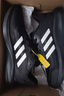 阿迪達斯 （adidas）男鞋跑步鞋夏季舒適學(xué)生網(wǎng)面透氣舒適黑色運動鞋HQ7558 黑 41 曬單實拍圖