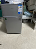 奧克斯小冰箱家用小型迷你冷藏冷凍兩用出租房宿舍用節(jié)能省電寢室辦公室電冰箱 【熱賣款 升級(jí)凈化去味】22A126DW銀 曬單實(shí)拍圖
