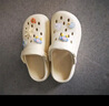 名創(chuàng)優(yōu)品（MINISO）洞洞鞋男女夏季外穿涼鞋防滑厚底踩屎感包頭涼拖鞋 卡其+海洋星星 曬單實(shí)拍圖