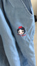 迪士尼女童褲子夏薄款兒童天絲牛仔褲冰絲大童八分褲 P98399淺藍 140cm  曬單實拍圖