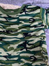 DUTRIEUX軍訓(xùn)服套裝大學(xué)生迷彩服全套海洋藍(lán)高中迷彩t恤短袖軍訓(xùn)上衣褲子 175草綠（T恤+褲子+帽子+腰帶） 曬單實(shí)拍圖