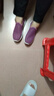 一件代發(fā)新款夏季老北京布鞋平底鏤空女網(wǎng)鞋運動休閑鞋舒適平底鞋 A22紫色 37 曬單實拍圖