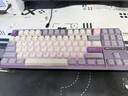 TickType機械鍵盤evo80三模2.4G藍牙HiFi客制化鋁坨坨鍵盤 陽極紫 三模淺淺奶軸（悶軸） 曬單實拍圖