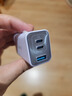 【充電套裝】ANKER安克65W充電器+100W 1.8m C-C快充線(xiàn) 紫 曬單實(shí)拍圖