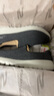 斯凱奇（Skechers）男鞋秋季舒適一腳蹬休閑鞋輕便健步中老年百搭防滑運動(dòng)鞋 54609-黑色/灰色BKGY 39.5 曬單實(shí)拍圖