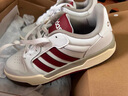 adidas ENTRAP美式校園風(fēng)運動(dòng)少年感復古籃球風(fēng)板鞋男女阿迪達斯 白色/紅色   38 曬單實(shí)拍圖