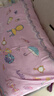 富安娜兒童床上四件套100%全棉嬰幼兒A類(lèi)女孩純棉床單被套雙人加大 1.8米床230*229cm 曬單實(shí)拍圖