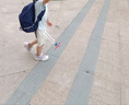 迪士尼童鞋女童夏季網(wǎng)面網(wǎng)鞋公主戶(hù)外學(xué)生板鞋運(yùn)動(dòng)鞋DST1202 淺紫 27  曬單實(shí)拍圖