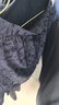 李寧（LI-NING）兒童泳衣男童中大童胖童游泳衣分體泳褲8821黑灰170 曬單實拍圖