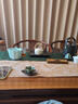 茗光茶杯茶水分離泡茶杯玻璃水杯男士茶杯辦公玻璃高硼硅綠茶杯 曬單實(shí)拍圖