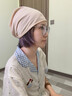 十竹月子帽夏季薄款孕婦帽防風(fēng)月子頭巾空調(diào)房睡覺帽子寬松產(chǎn)后包頭帽 卡其色【舒適透氣】 曬單實(shí)拍圖