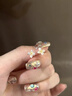 PWL999足銀梔子花耳釘女ins風(fēng)時(shí)尚輕奢氣質(zhì)耳環(huán)養(yǎng)耳洞睡覺(jué)免摘耳飾品 梔子花耳釘【足銀999】 曬單實(shí)拍圖
