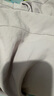 德瑪納【只見褲型不見腿型】夏顯瘦系帶松緊腰藏肉街頭闊腿休閑褲薄款 曬單實拍圖