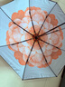 蕉下（beneunder）防紫外線遮陽(yáng)傘三折雙層黑膠晴雨傘防曬傘BM664花椿 曬單實(shí)拍圖