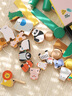 imikids大粒串珠積木幼兒童穿珠子玩具寶寶蒙氏穿線教具1-2歲 萌寵動物秀 曬單實拍圖
