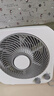美的（Midea）電風扇 家用臺式桌面小風扇鴻運扇宿舍臥室節(jié)能電扇臺扇轉頁扇輕音低噪五葉風扇 KYT25-22MW 曬單實拍圖
