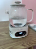 美的（Midea）全玻璃養生壺 辦公室燒水壺 家用多功能煮茶壺 花茶煮茶器 迷你小型電熱水壺 圍爐煮茶壺套裝 【全玻璃】 1L 0金屬0膠水0涂層 0膠水 曬單實(shí)拍圖
