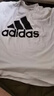 阿迪達(dá)斯 （adidas）短袖男士2025夏季半袖體恤戶外跑步健身訓(xùn)練運(yùn)動(dòng)服休閑圓領(lǐng)T恤 純棉IC9349白色 2XL 推薦195-215斤 曬單實(shí)拍圖
