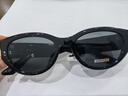 BOLON暴龍眼鏡王鶴棣同款25年新品貓眼太陽(yáng)鏡女偏光墨鏡男BL3208 C10 曬單實(shí)拍圖