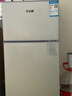 志高電冰箱雙門家用節(jié)能冰箱出租屋冷藏冷凍環(huán)保迷你冰箱辦公室公寓租房宿舍低噪電冰箱 S192銀色一級能效【萬人推薦】 曬單實拍圖