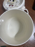 WCZ日本早餐杯帶蓋勺豆?jié){杯粥杯酸奶杯燕麥杯沖泡杯杯子家用便攜外帶 316不銹鋼內(nèi)膽--白色600ml+折疊湯勺 曬單實拍圖