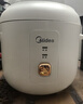 美的（Midea）電飯煲家用2L小型1-2人宿舍一人食小米粥煲湯蒸飯上蒸下煮一鍵煮飯智能保溫迷你高顏值電飯鍋JA202 曬單實(shí)拍圖