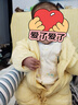巴拉巴拉童裝嬰兒連體衣輕薄羽絨服寶寶衣服2025冬裝抱衣爬服男童女童萌趣 黃色雪人-白鴨絨 80 cm-充絨量41g 曬單實(shí)拍圖