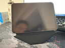 MOFT適用蘋果ipad air7保護(hù)套ipad pro保護(hù)套磁吸支架雙面夾通用mini7/6桌面增高支架平板支架帶筆槽 騎士黑 iPad mini6/7代【8.3寸】 曬單實(shí)拍圖