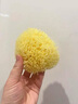 卡琳瑪諾（CARLIN MANO）天然海綿嬰兒洗澡海綿寶寶搓澡棉新生兒童沐浴球洗臉蜂窩海綿神器 甄選A級柔軟【 希臘原產地】 蜂窩海綿8-9cm【嬰幼洗臉洗頭】 曬單實拍圖