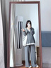 革曼孕婦裝秋季套裝2025大碼時(shí)尚外穿高級感孕婦上衣褲子春秋款兩件套 灰色套裝 XL(建議130-140斤) 曬單實(shí)拍圖