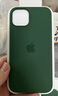 Apple/蘋果 【原裝全新】 手機硅膠保護殼-適用于iPhone 13 苜蓿草 曬單實拍圖