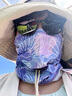 伯希和（Pelliot）防曬面罩女頭巾戶外騎行脖套冰絲防沙多功能口罩男16023203淺紫色 曬單實(shí)拍圖