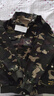 Solsikke春秋彈力迷彩純棉工作服外套休閑小腳褲男女耐磨勞保服電焊工裝 彈力528綠花迷彩上衣 180/92A 適合140-160斤 曬單實(shí)拍圖