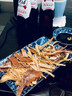 漁忘憂即食烤魷魚干干貨碳燒魷魚絲下酒菜小吃零食芥末尤手撕 原味40克1袋 約4-6條 送1包芥末 曬單實(shí)拍圖
