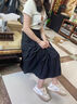 小野七天韓版德訓(xùn)鞋女款2025年新款秋季透氣百搭阿甘鞋增高厚底運(yùn)動(dòng)休閑鞋 杏色 單層 37 曬單實(shí)拍圖