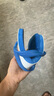 泰國原裝進(jìn)口正品南洋大象正宗天然橡膠老象老緬耐穿人字拖 藍白 37-38 (245mm) 泰國碼9.5 曬單實(shí)拍圖