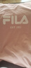FILA 斐樂官方男女同款針織T恤2025年夏季純棉寬松休閑情侶短袖t恤 曬單實(shí)拍圖