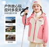 迪士尼【反季清倉】一衣七穿女童秋外套套裝外套搖粒絨+羽絨內(nèi)膽三件套 曬單實拍圖