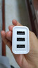 科沃充電頭3.4A三口USB充電器插頭兼容5V2A/1A多口孔快充適用于蘋果華為小米三星OPPO安卓手機(jī)平板通用 曬單實(shí)拍圖