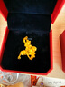周大福 流蘇蝴蝶黃金項(xiàng)鏈(工費(fèi)620)40cm 約4.9g EOF1058 曬單實(shí)拍圖