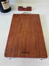 胖東來(lái)同款專(zhuān)業(yè)廚師砧板正宗越南烏檀木菜板加厚抗菌防霉食品級實(shí)木 【整木切割】48_32_3.0cm  長(cháng)方形 曬單實(shí)拍圖