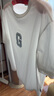 GANT/甘特25年新款夏季男士純色打底衫休閑簡(jiǎn)約百搭圓領(lǐng)短袖T恤 105-白色 XL 曬單實(shí)拍圖