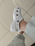 卡駱馳（crocs）經(jīng)典云朵Clog女沙灘洞洞鞋涼拖鞋206750 206750-100  37  曬單實(shí)拍圖