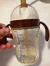 世喜兒童吸管杯奶瓶1-3歲大寶寶學(xué)飲水杯嬰兒PPSU牛奶杯外出重力球 曬單實(shí)拍圖